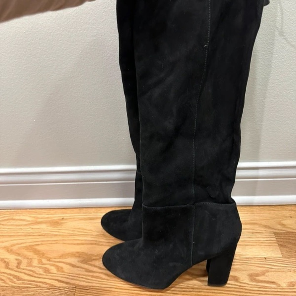 Chic Black Heeled Boots for Women